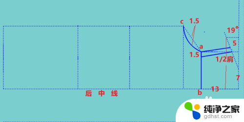 吊带裙的裁剪及制图