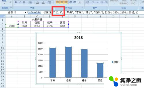 excel图表怎么更改系列名称