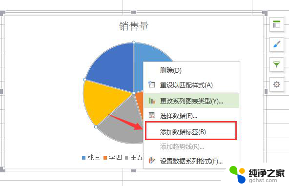 wps怎么样添加系列百分比数据