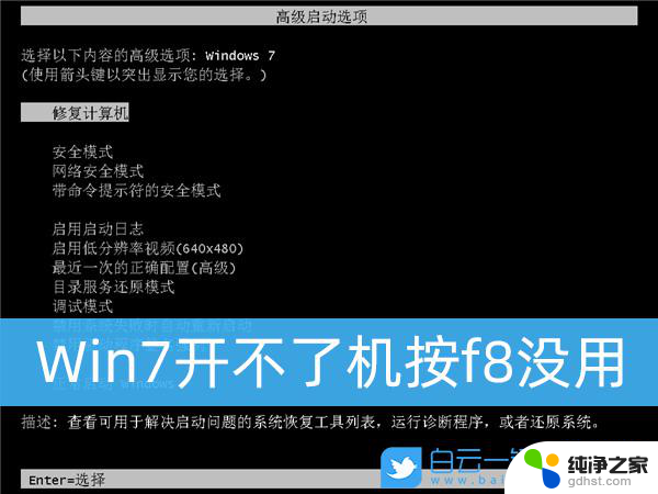 f8进不去安全模式怎么办win10