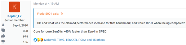 AMD Zen5单核性能飙升40％！重现初代Zen的辉煌，性能达到新高度